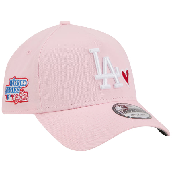 NEW ERA 9FORTY ピンク LAロゴキャップ Los Angeles Dodgers Los Angeles Crown the City - LA Love - Pink