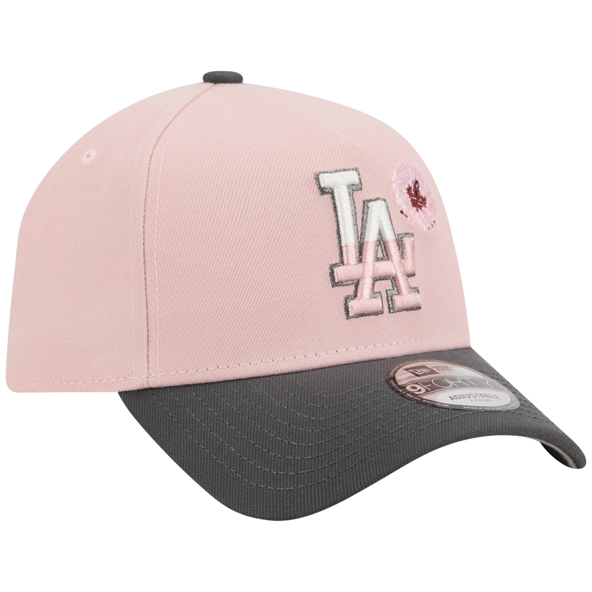 Los Angeles Dodgers Los Angeles Crown the City - Blossom - Pink/Graphite New Era 9FORTY