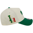 Los Angeles Dodgers Los Angeles Crown the City - MEX Script - Chrome/Green New Era 9FORTY
