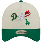 Los Angeles Dodgers Los Angeles Crown the City - MEX Script - Chrome/Green New Era 9FORTY