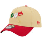 Los Angeles Dodgers Los Angeles Crown the City - MEX Script - Gold/Red New Era 9FORTY