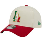Los Angeles Dodgers Los Angeles Crown the City - MX Flag Fill - Chrome/Red New Era 9FORTY