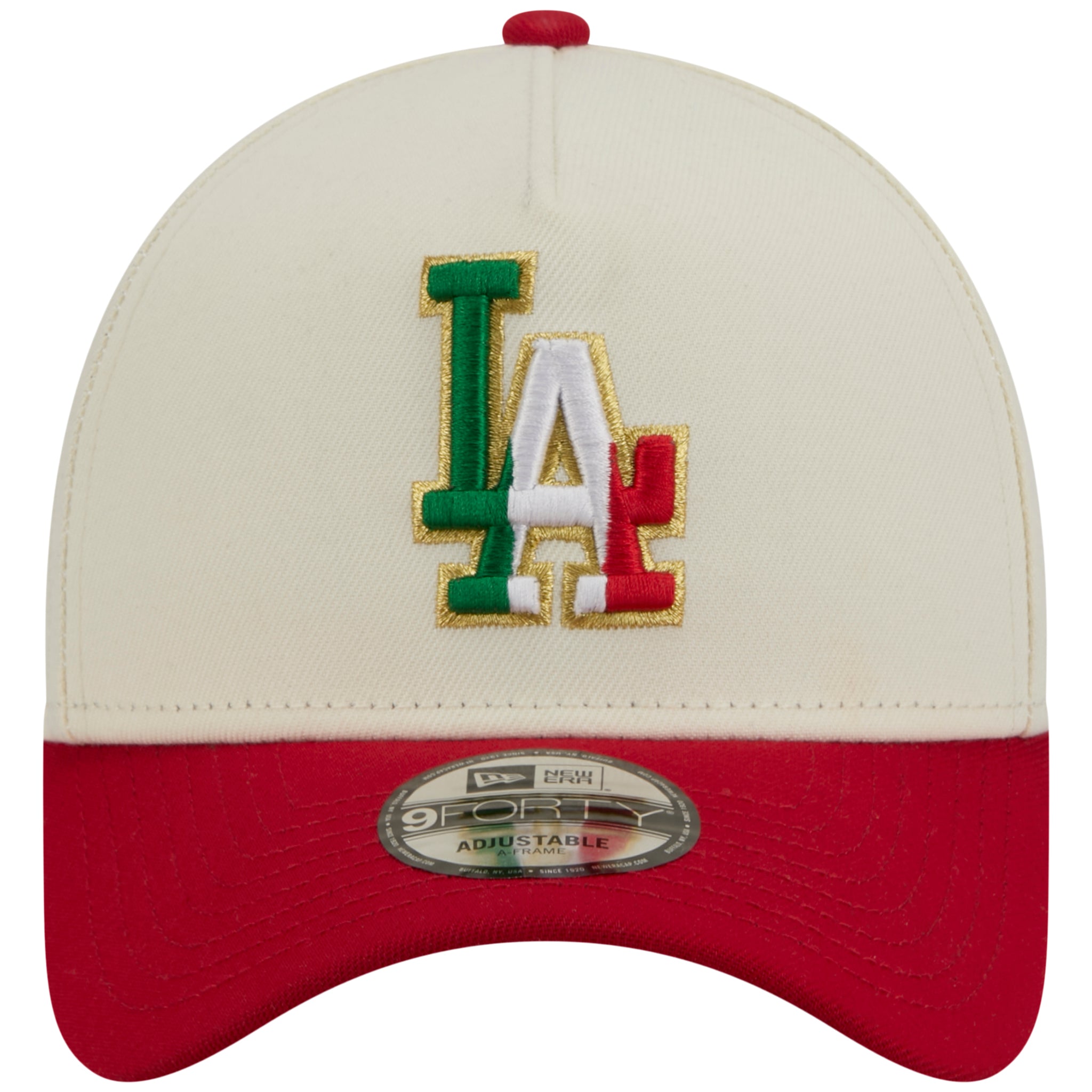 Los Angeles Dodgers Los Angeles Crown the City - MX Flag Fill - Chrome/Red New Era 9FORTY