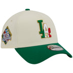 Los Angeles Dodgers Los Angeles Crown the City - MX Flag Fill - Chrome/Green New Era 9FORTY