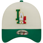 Los Angeles Dodgers Los Angeles Crown the City - MX Flag Fill - Chrome/Green New Era 9FORTY