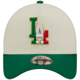 Los Angeles Dodgers Los Angeles Crown the City - MX Flag Fill - Chrome/Green New Era 9FORTY