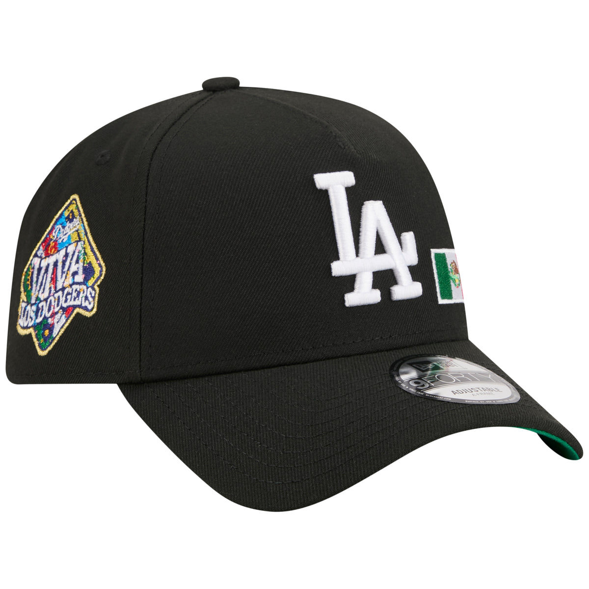 Los Angeles Dodgers Los Angeles Crown the City - MX Flag - Black/Black New Era 9FORTY