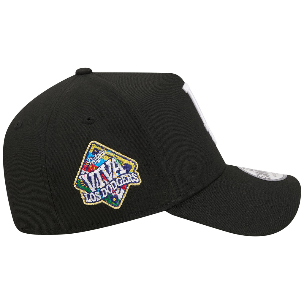 Los Angeles Dodgers Los Angeles Crown the City - MX Flag - Black/Black New Era 9FORTY
