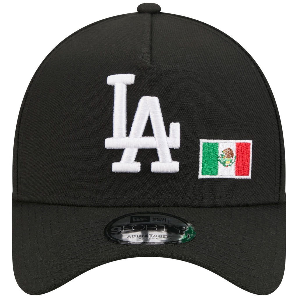 Los Angeles Dodgers Los Angeles Crown the City - MX Flag - Black/Black New Era 9FORTY