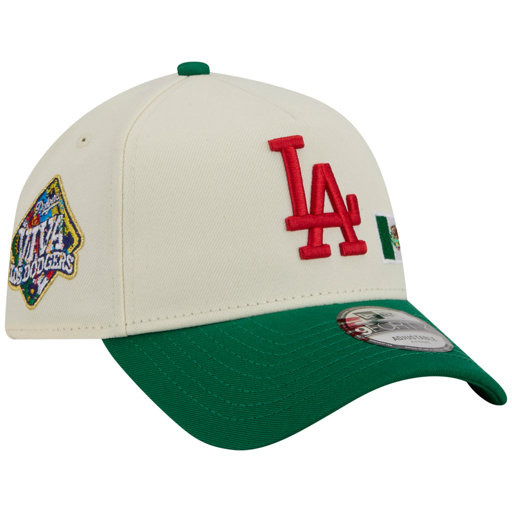 Los Angeles Dodgers Los Angeles Crown the City - MX Flag - Chrome/Green New Era 9FORTY