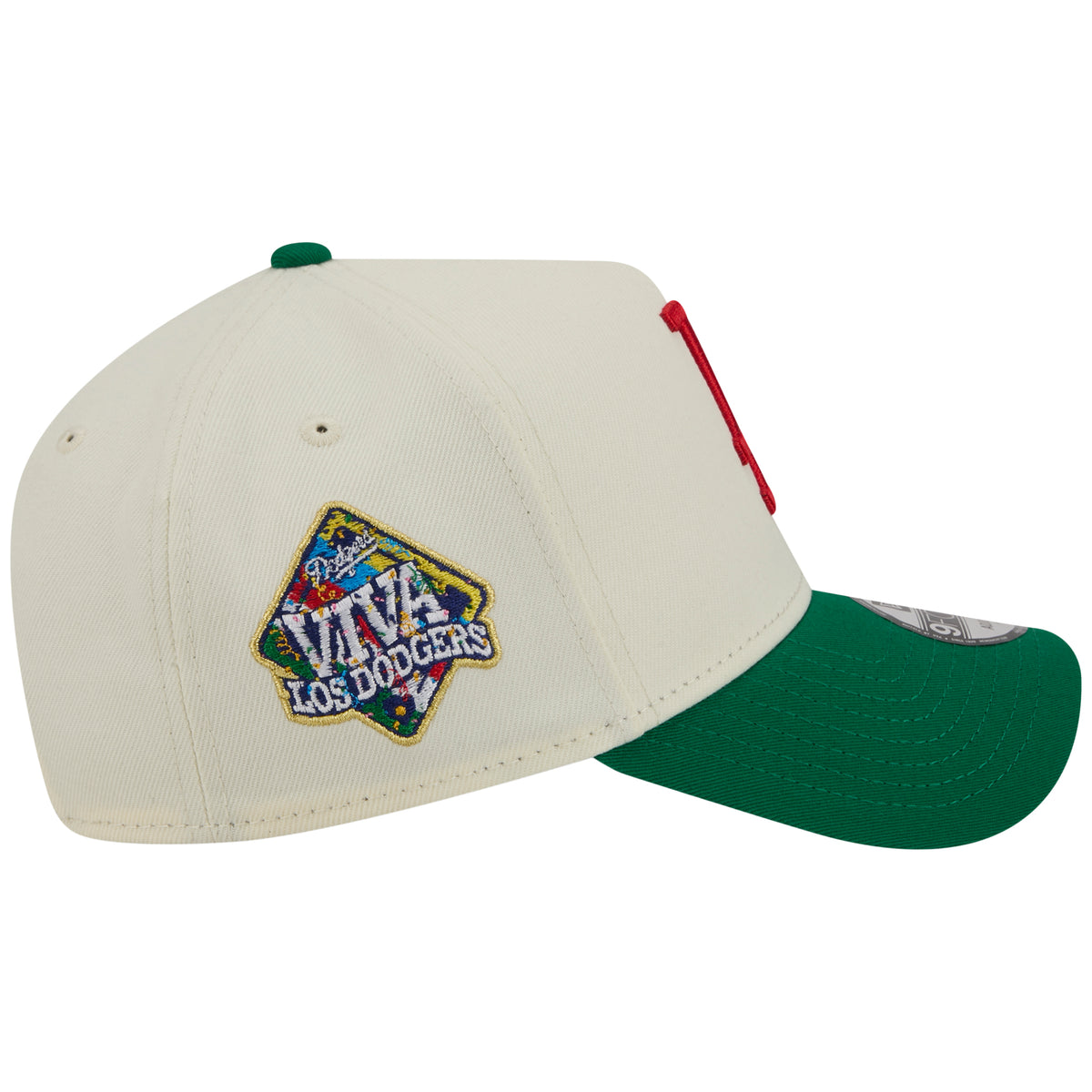 Los Angeles Dodgers Los Angeles Crown the City - MX Flag - Chrome/Green New Era 9FORTY