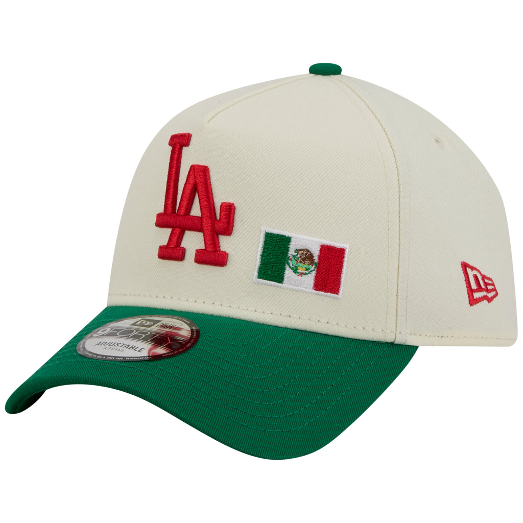 Los Angeles Dodgers Los Angeles Crown the City - MX Flag - Chrome/Green New Era 9FORTY