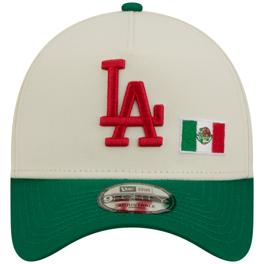 Los Angeles Dodgers Los Angeles Crown the City - MX Flag - Chrome/Green New Era 9FORTY