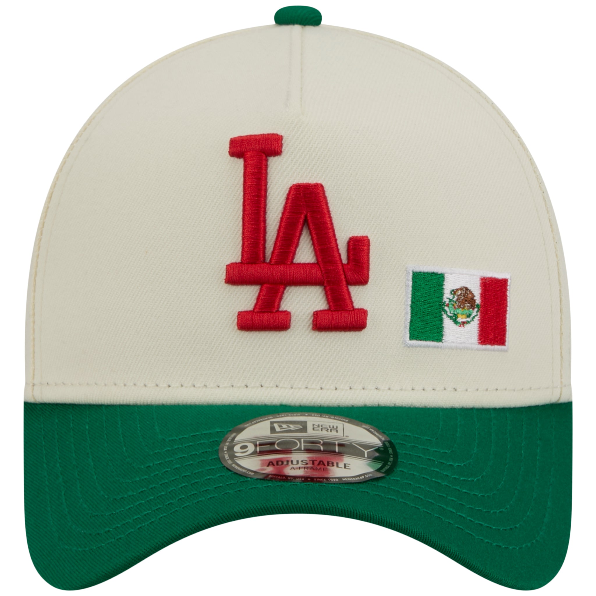 Los Angeles Dodgers Los Angeles Crown the City - MX Flag - Chrome/Green New Era 9FORTY