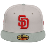 San Diego Padres MLB Stone Widow New Era 59FIFTY