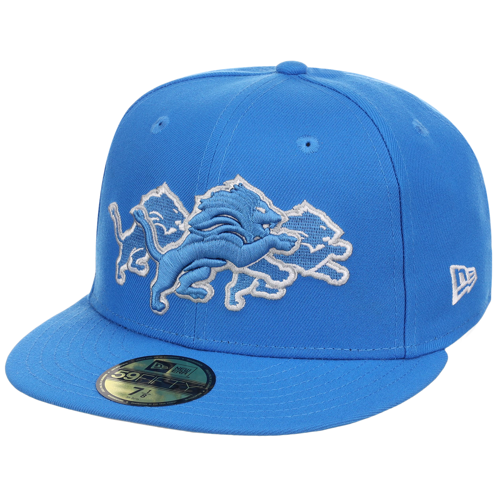 KEBOZ×NEW ERA×LIONS RC59FIFTY CHROMENAVY Detroit Lions John Geiger x 