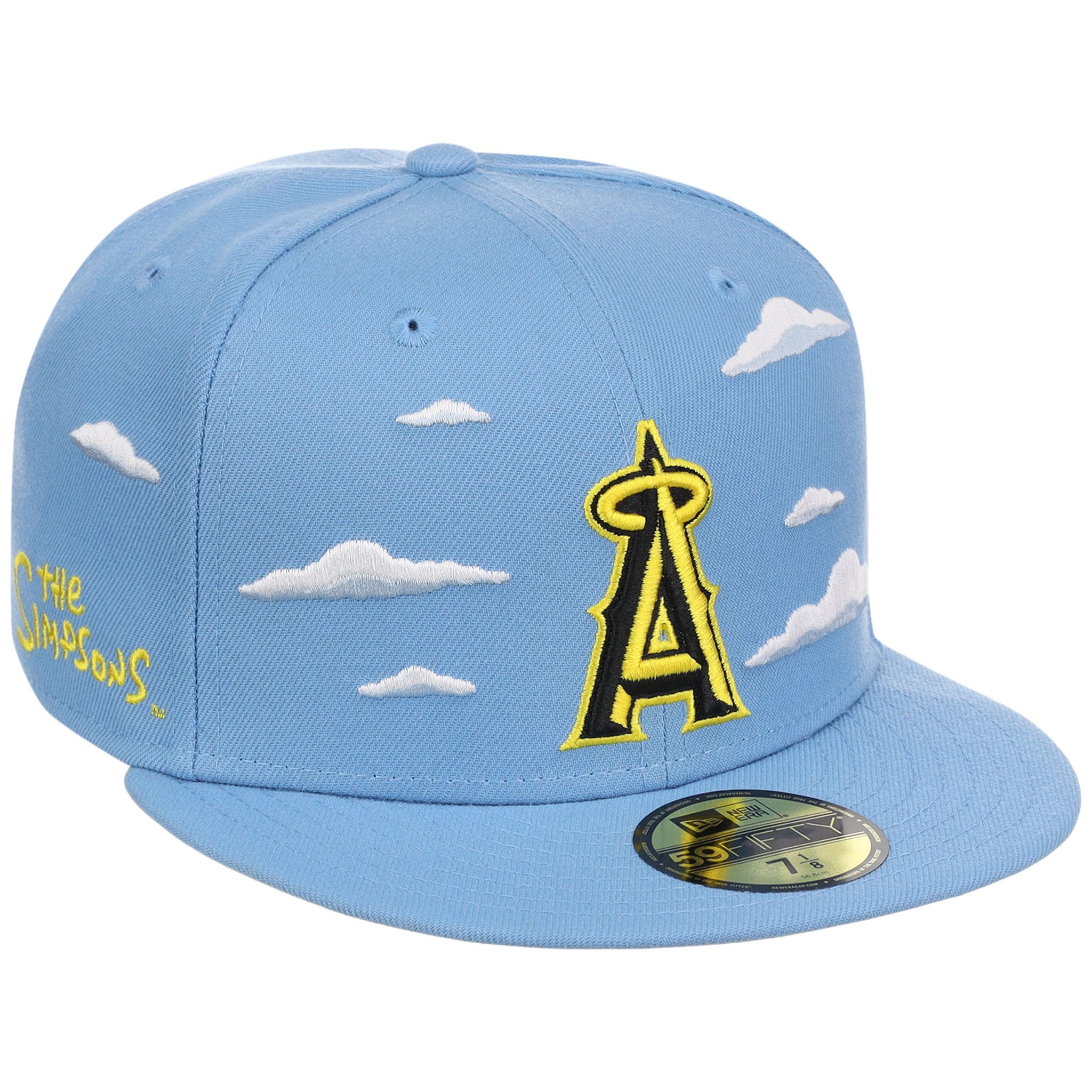 Anaheim Angels MLB Simpsons 'Clouds' New Era 59FIFTY
