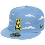 Anaheim Angels MLB Simpsons 'Clouds' New Era 59FIFTY