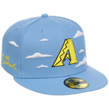 Arizona Diamondbacks MLB Simpsons 'Clouds' New Era 59FIFTY