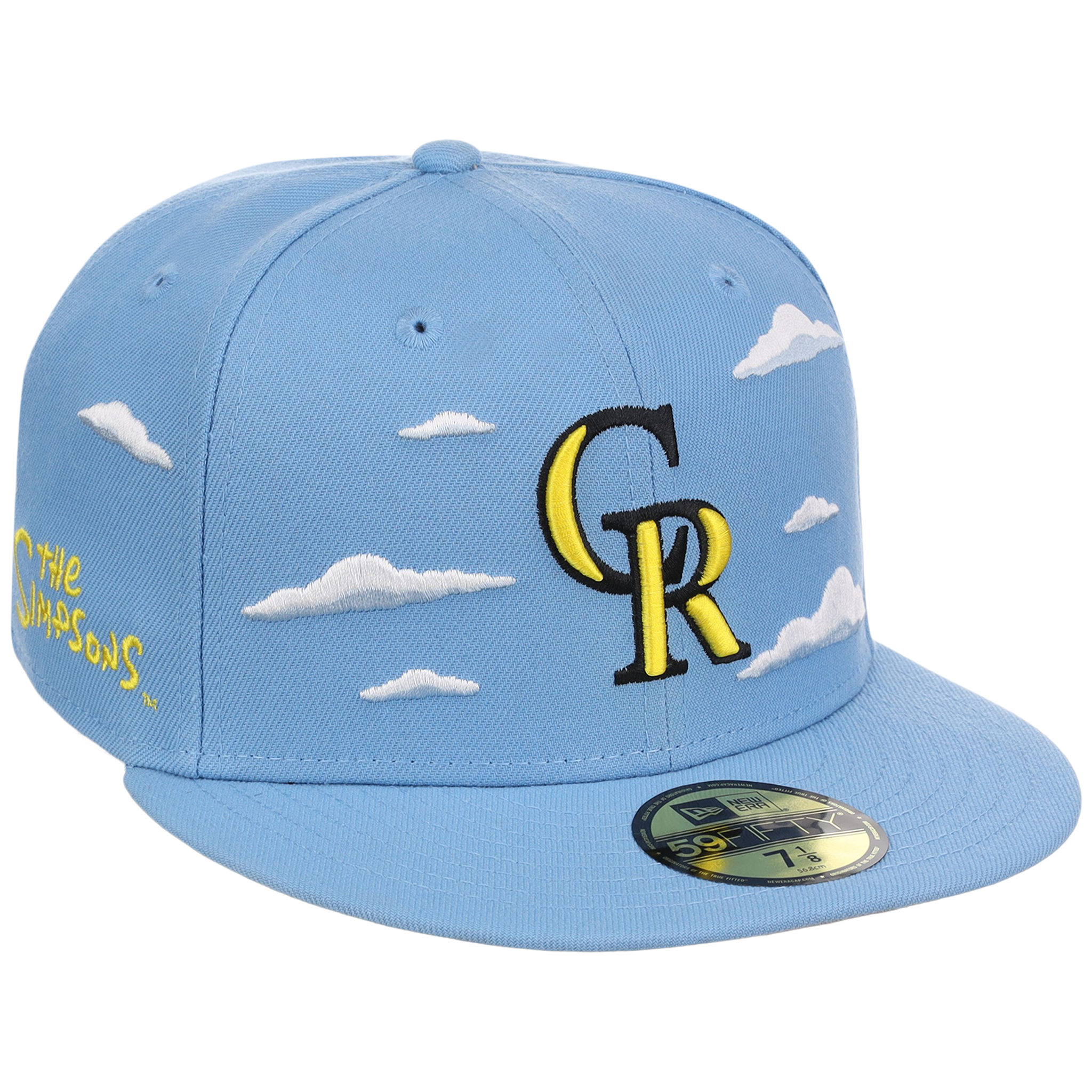 Colorado Rockies MLB Simpsons 'Clouds' New Era 59FIFTY