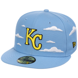 Kansas City Royals MLB Simpsons 'Clouds' New Era 59FIFTY