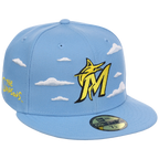 Miami Marlins MLB Simpsons 'Clouds' New Era 59FIFTY