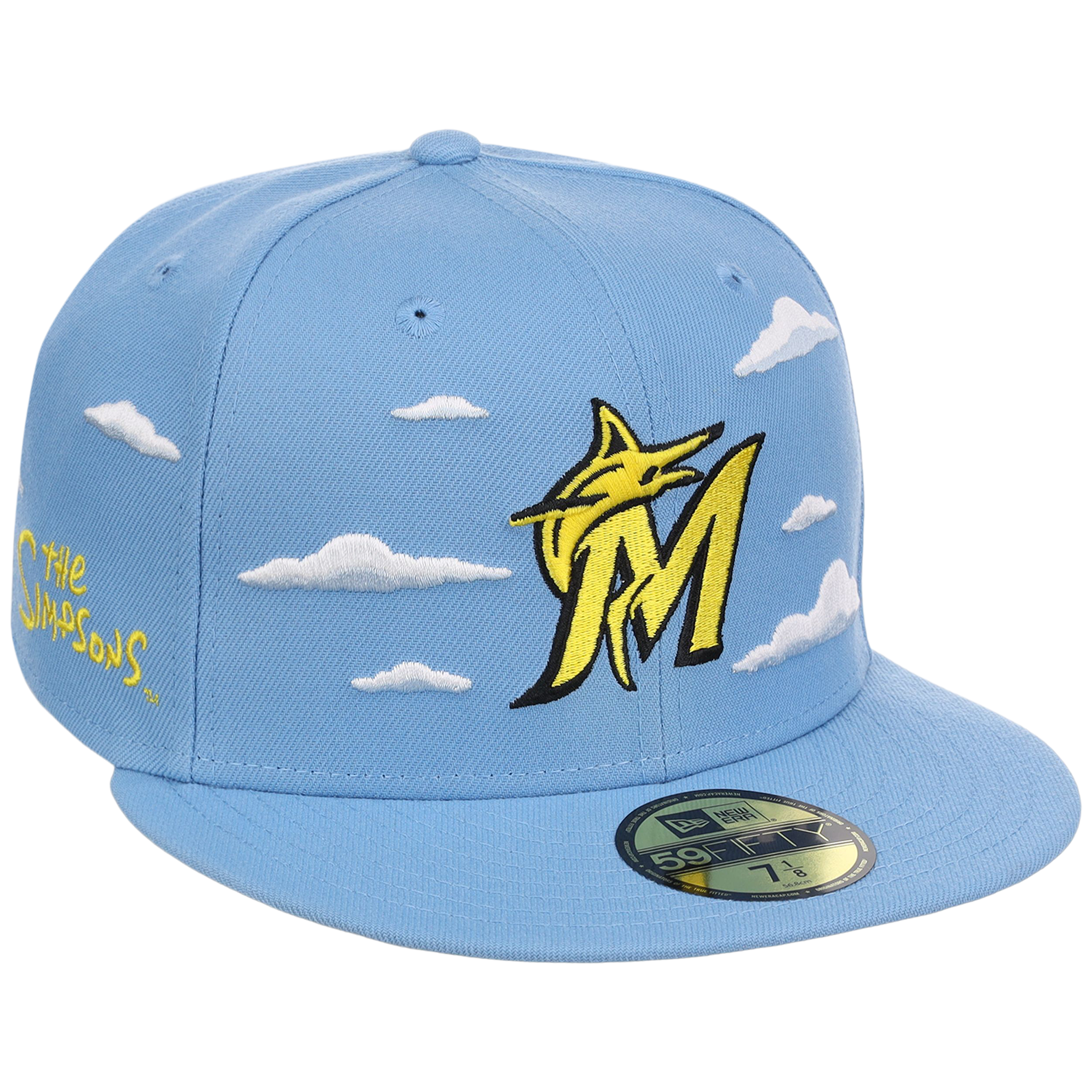 Miami Marlins MLB Simpsons 'Clouds' New Era 59FIFTY