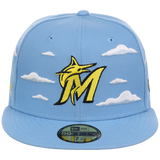 Miami Marlins MLB Simpsons 'Clouds' New Era 59FIFTY