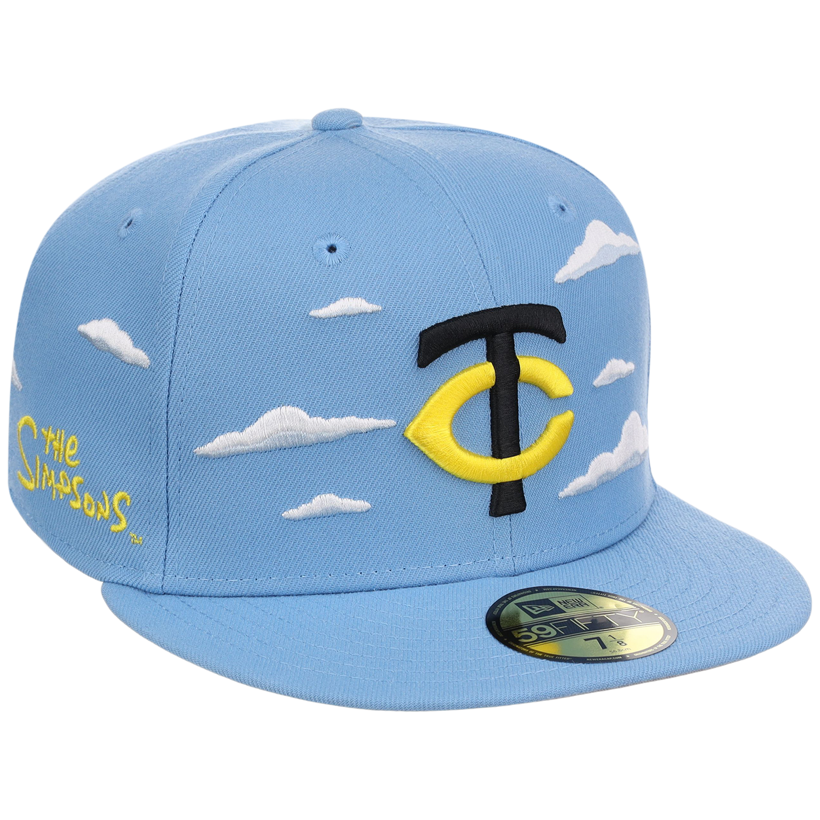 Minnesota Twins MLB Simpsons 'Clouds' New Era 59FIFTY – LidsHatDrop