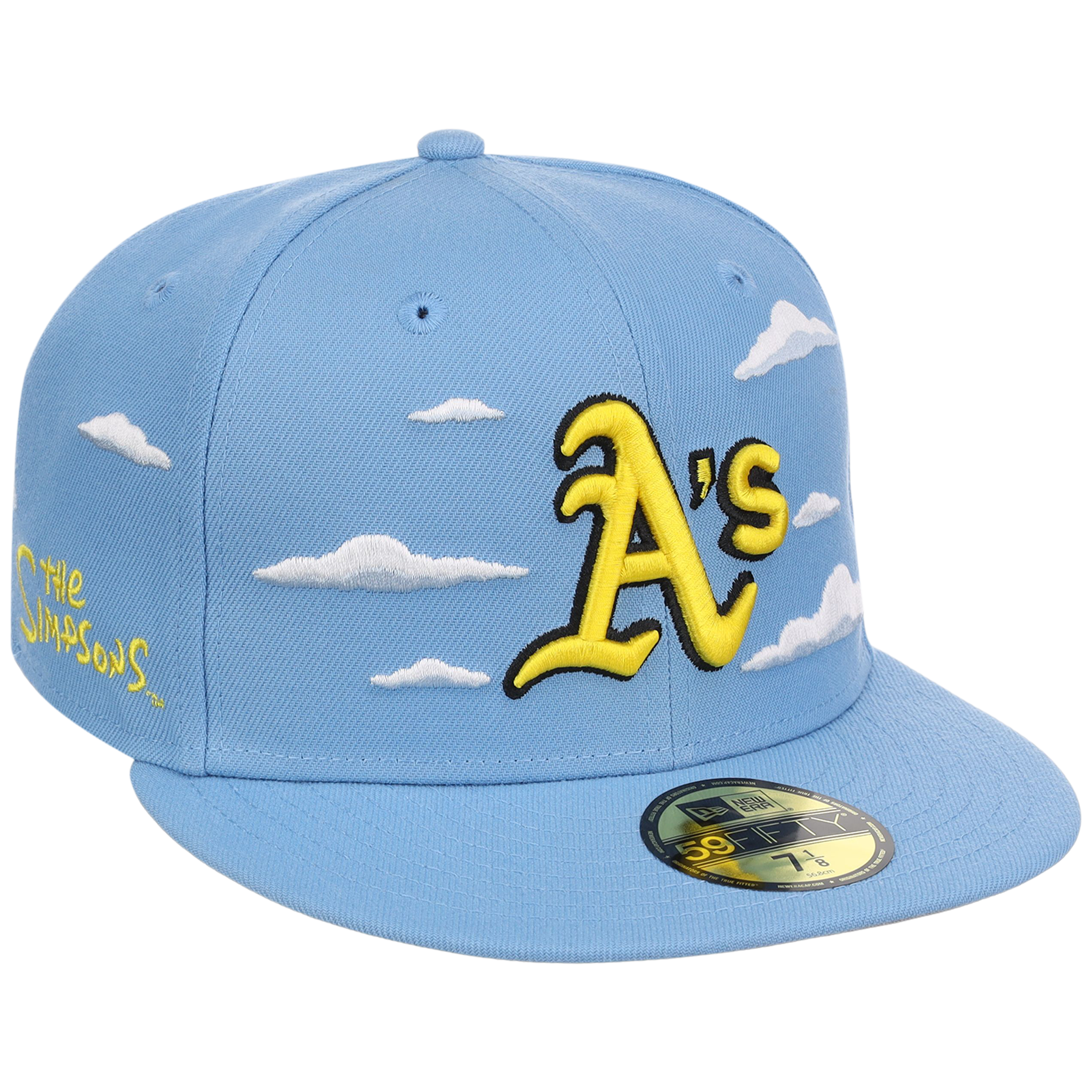 Oakland Athletics MLB Simpsons 'Clouds' New Era 59FIFTY