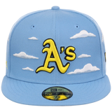 Oakland Athletics MLB Simpsons 'Clouds' New Era 59FIFTY