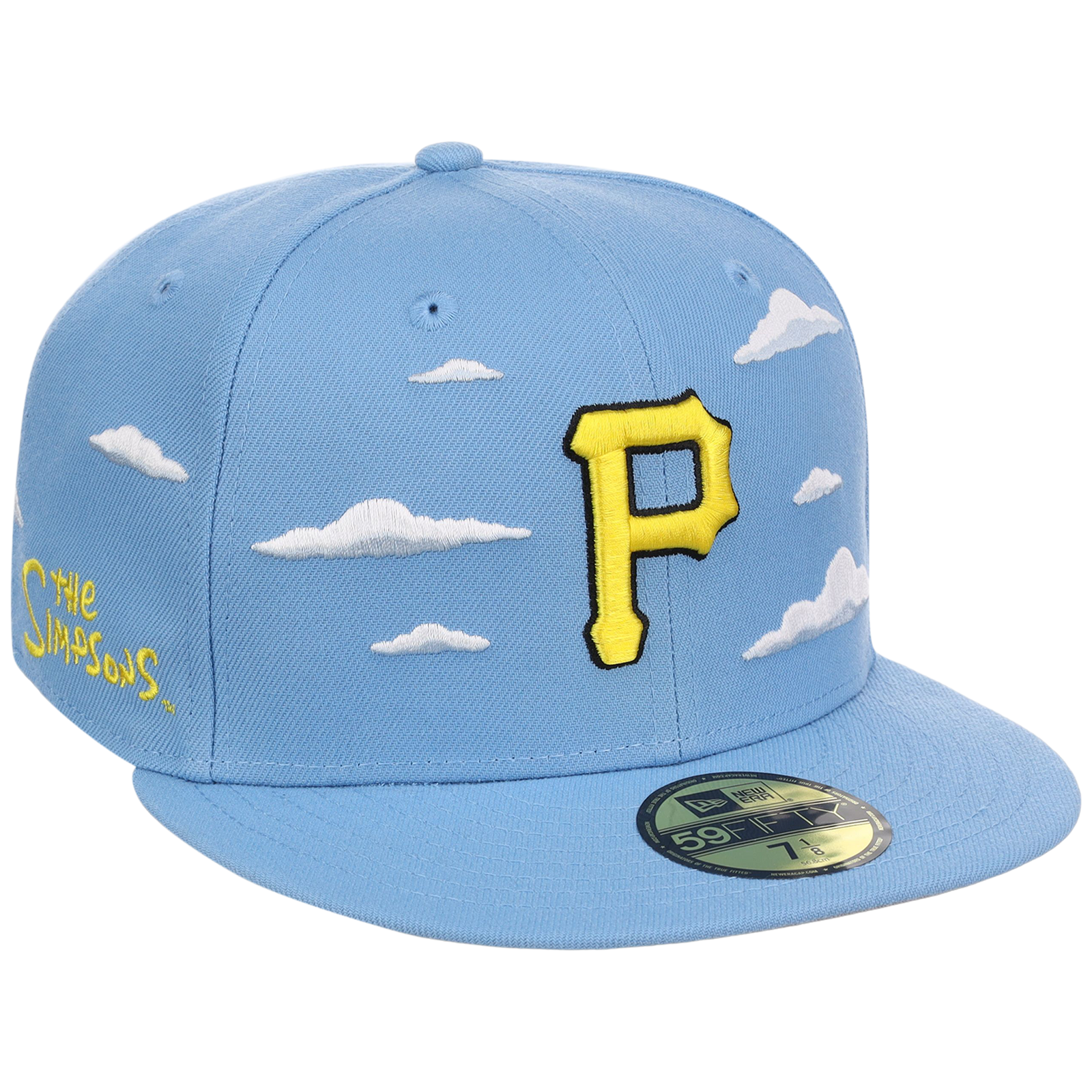 Pittsburgh Pirates MLB Simpsons 'Clouds' New Era 59FIFTY – LidsHatDrop