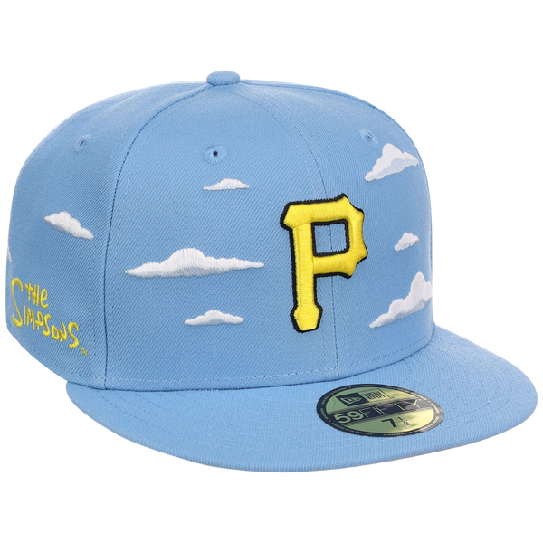 Pittsburgh Pirates MLB Simpsons 'Clouds' New Era 59FIFTY – LidsHatDrop