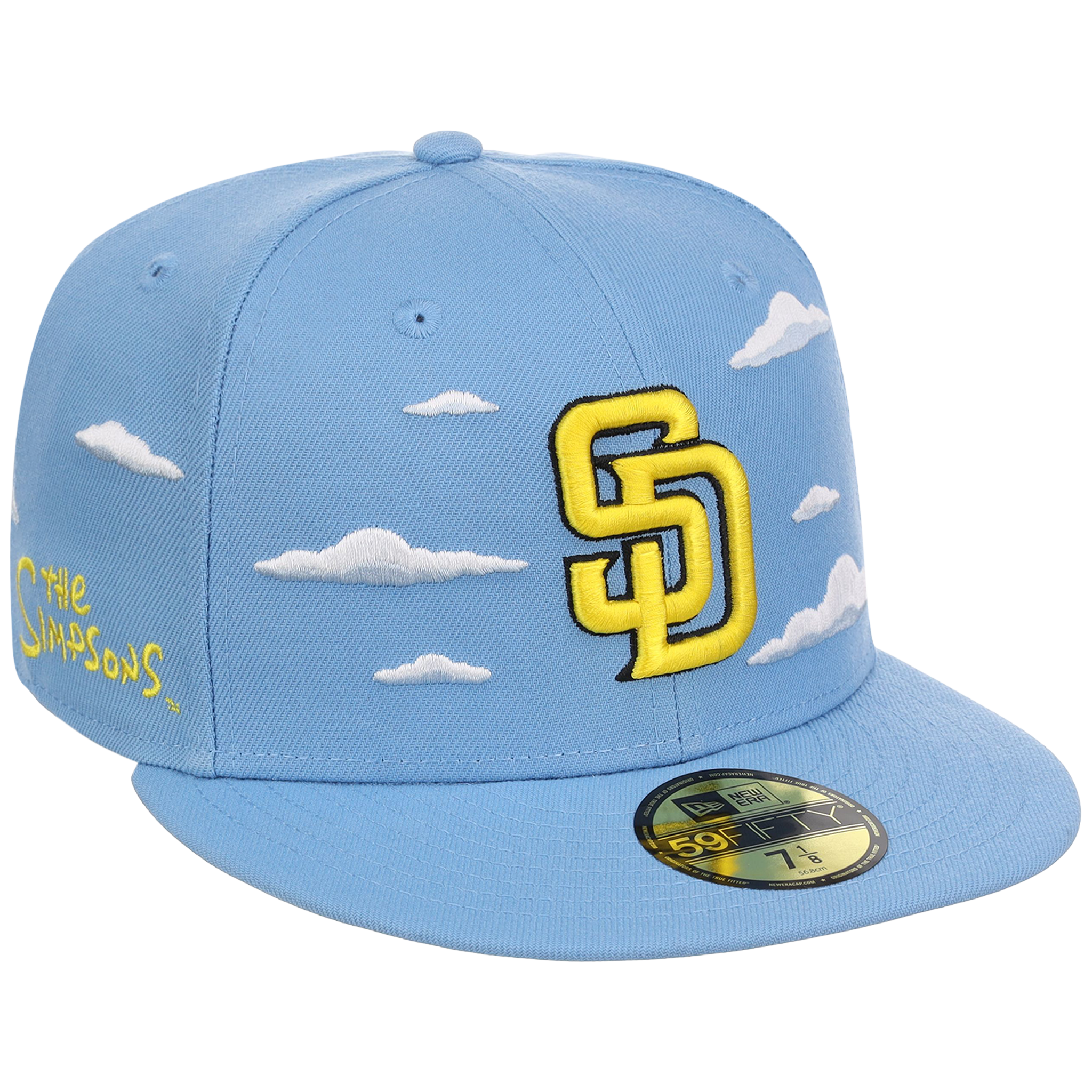 San Diego Padres MLB Simpsons 'Clouds' New Era 59FIFTY