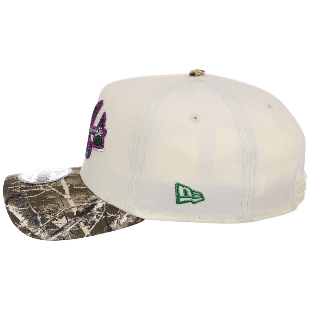 Atlanta Braves MLB Purple Trees New Era 9FORTY
