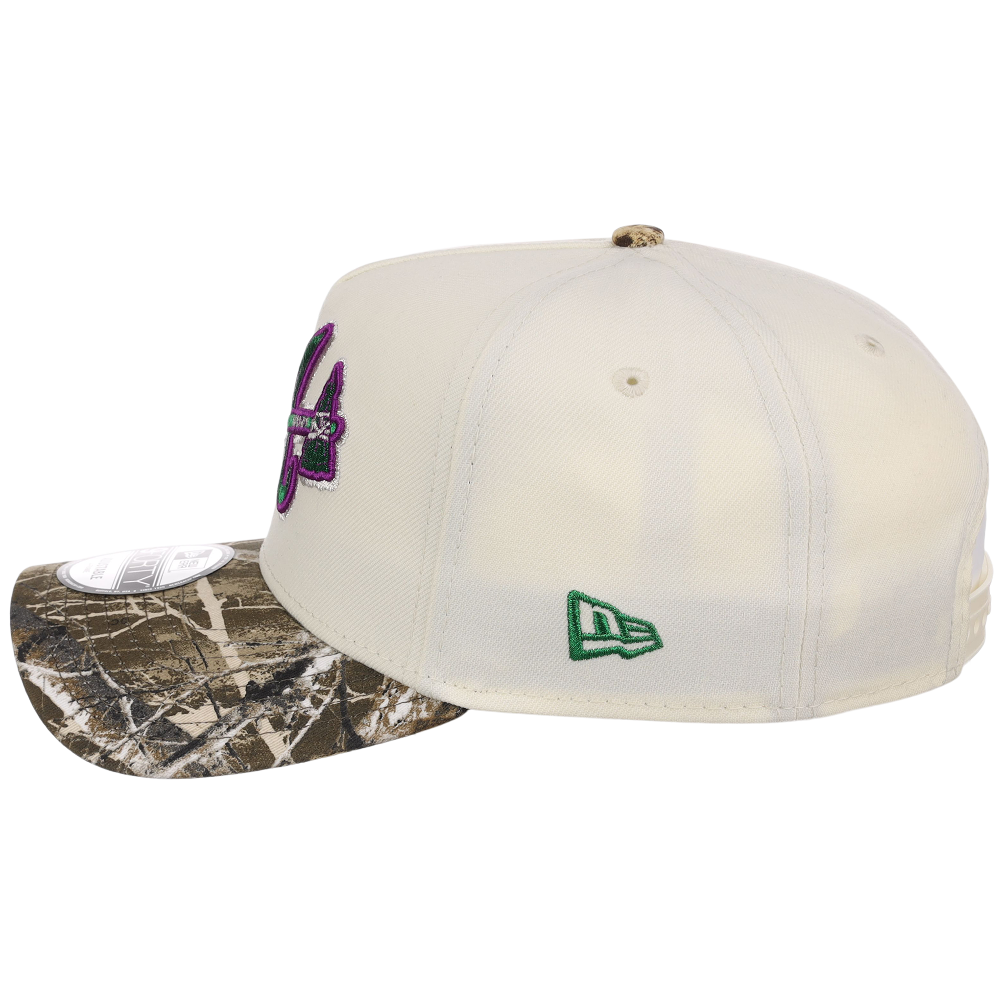Atlanta Braves MLB Purple Trees New Era 9FORTY