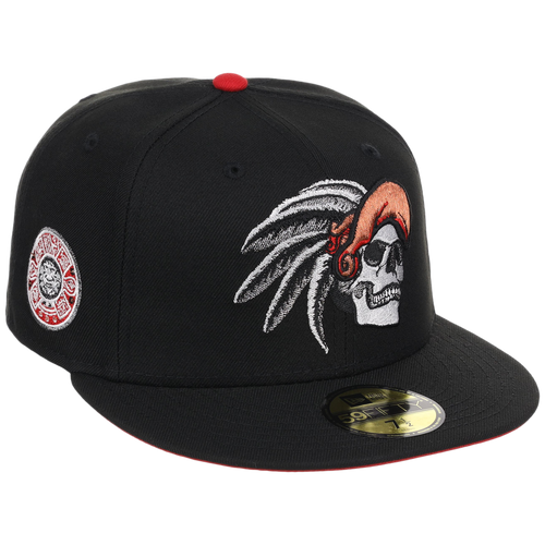 Crown the City: Mexico City - Aztec Head New Era 59FIFTY (Black/Black)