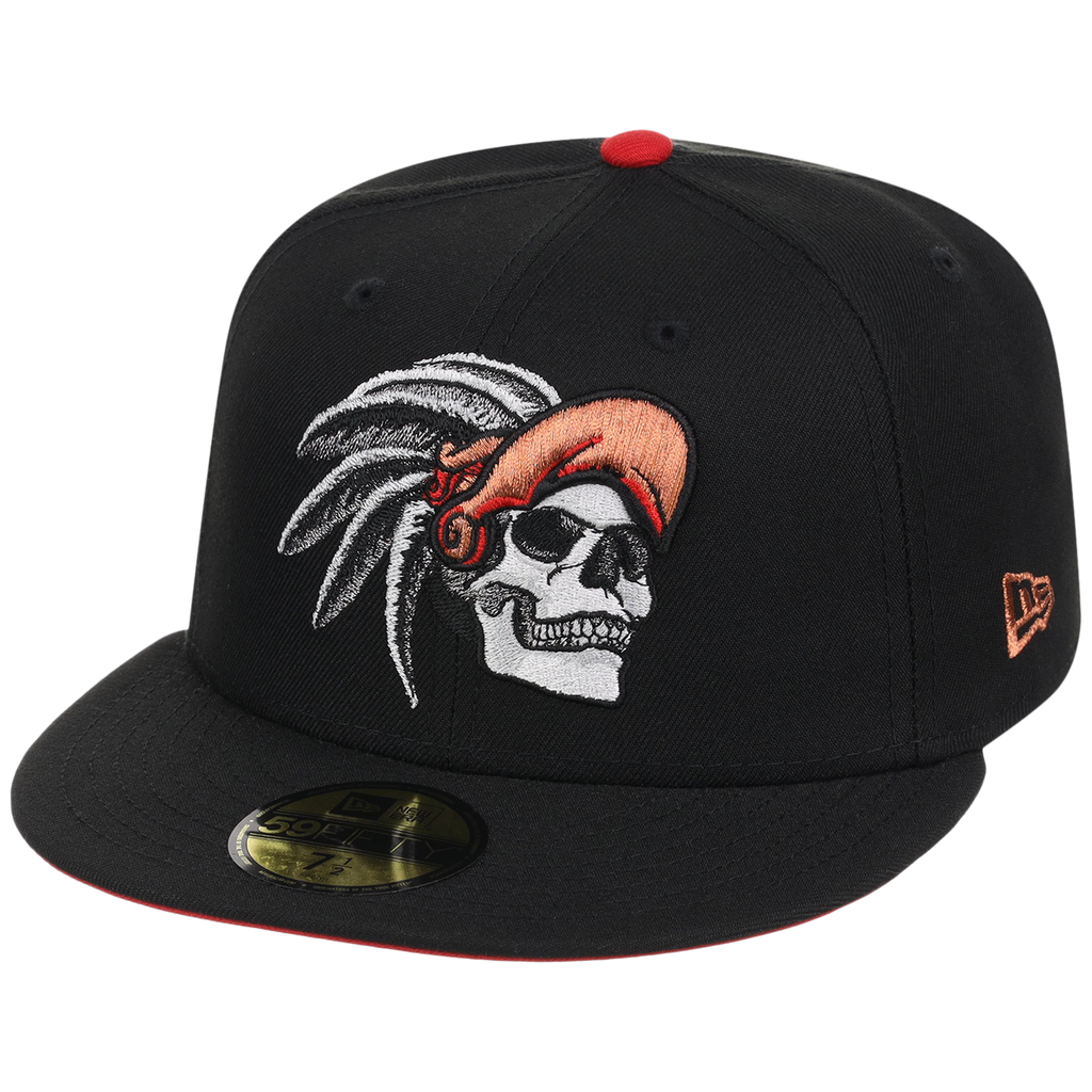 Crown the City: Mexico City - Aztec Head New Era 59FIFTY (Black/Black)