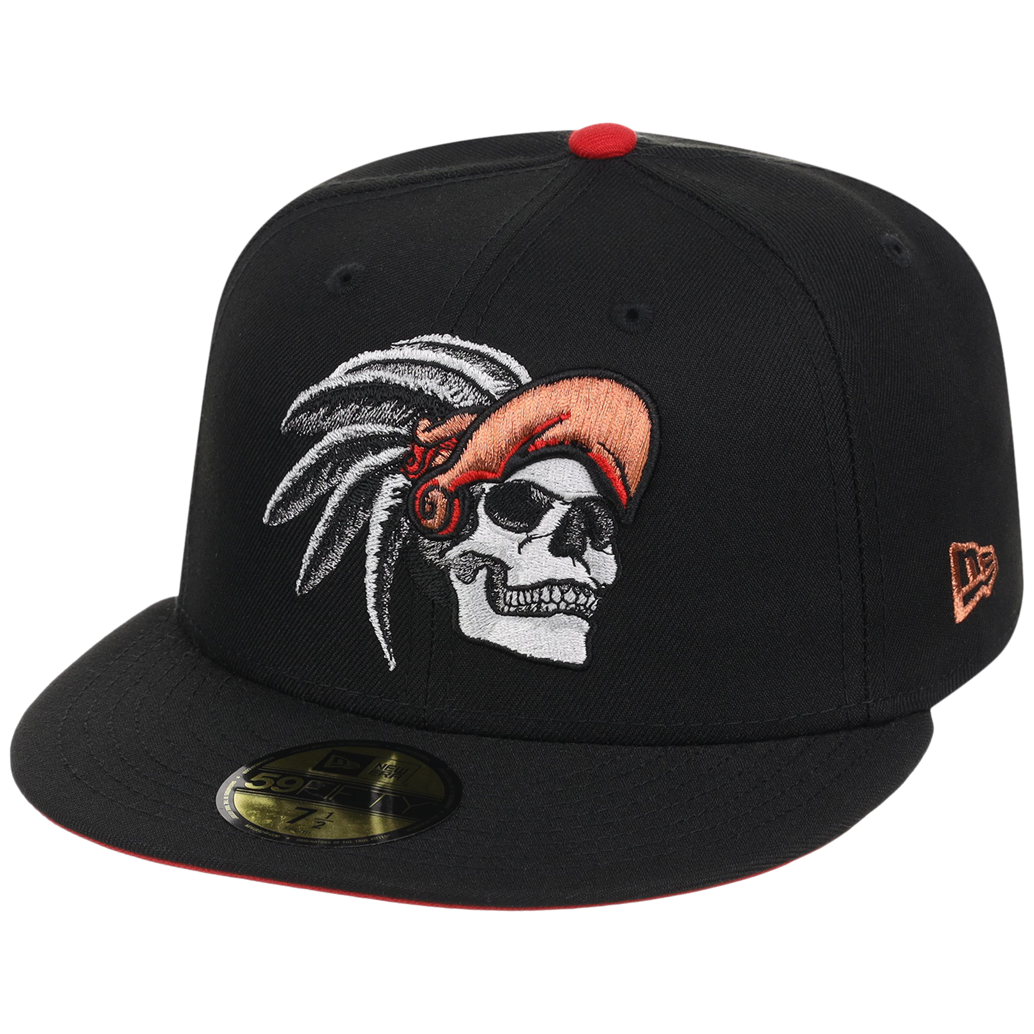 Crown the City: Mexico City - Aztec Head New Era 59FIFTY (Black/Black)