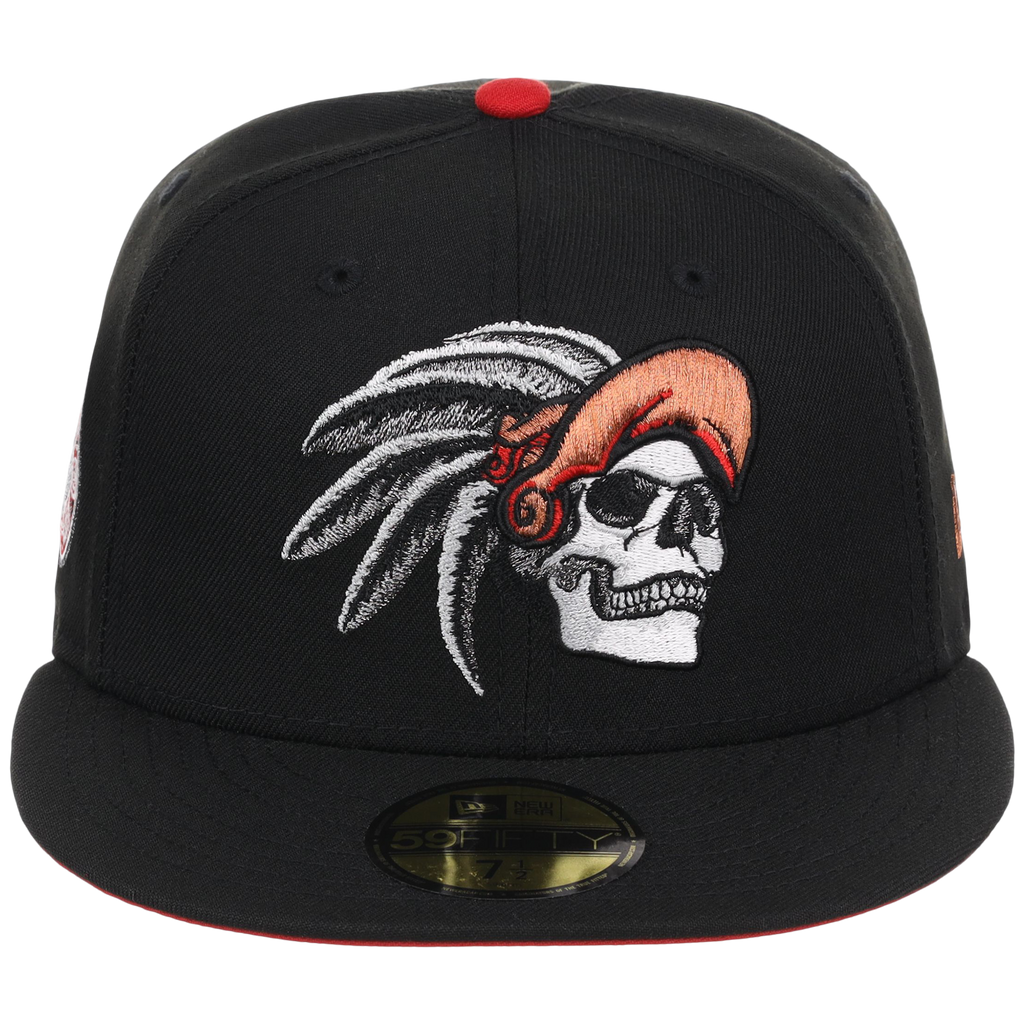 Crown the City: Mexico City - Aztec Head New Era 59FIFTY (Black/Black)