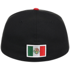 Crown the City: Mexico City - Aztec Head New Era 59FIFTY (Black/Black)