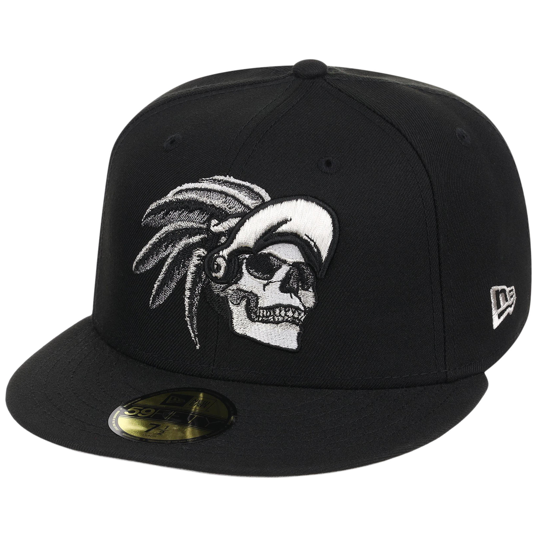 Crown the City: Mexico City - Aztec Head New Era 59FIFTY (Black/Black)