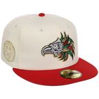 Crown the City: Mexico City - Aztec New Era 59FIFTY (Chrome/Red)
