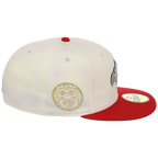 Crown the City: Mexico City - Aztec New Era 59FIFTY (Chrome/Red)