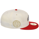 Crown the City: Mexico City - Aztec New Era 59FIFTY (Chrome/Red)