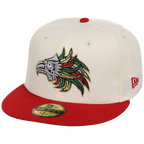 Crown the City: Mexico City - Aztec New Era 59FIFTY (Chrome/Red)