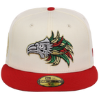 Crown the City: Mexico City - Aztec New Era 59FIFTY (Chrome/Red)