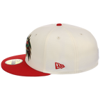 Crown the City: Mexico City - Aztec New Era 59FIFTY (Chrome/Red)
