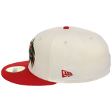 Crown the City: Mexico City - Aztec New Era 59FIFTY (Chrome/Red)