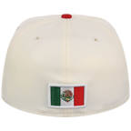 Crown the City: Mexico City - Aztec New Era 59FIFTY (Chrome/Red)